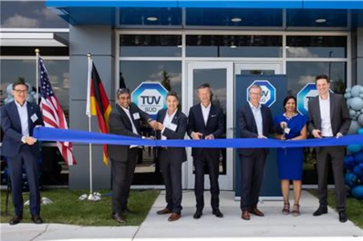 TÜV SÜD Opens an Electric Vehicle Environmental Laboratory to Unleash the Power of Safety, Reliability, Sustainability and Cutting-Edge Testing