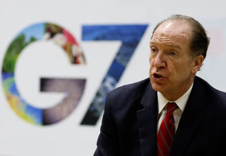 World Bank's Malpass: risk of U.S. default adds to woes facing slowing global economy