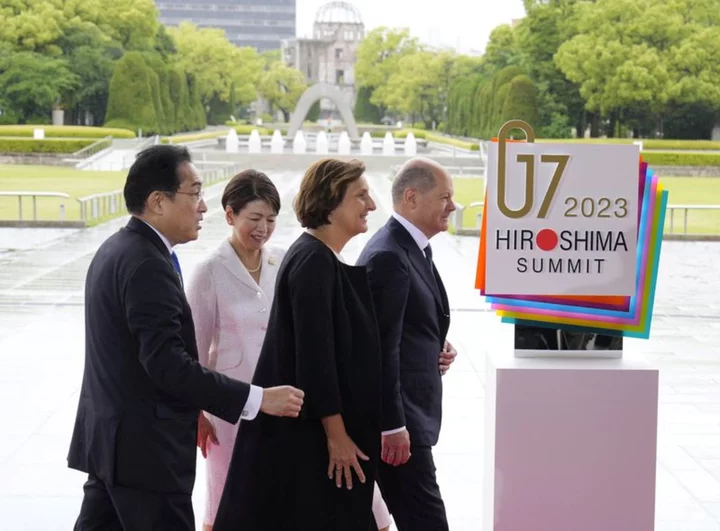 Against Hiroshima's sombre legacy, G7 grapples with Ukraine conflict