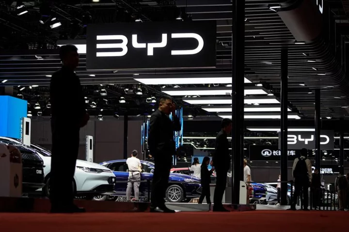 China's BYD offers subsidies, discount for some models in December
