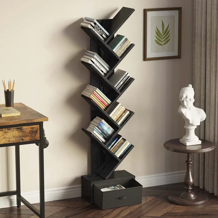 8 Best Under-$100 Bookshelves For Your (Potentially Unread) Piles Of Literature