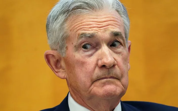 Powell says Fed to move 'carefully' on interest rates with risks 'more balanced'