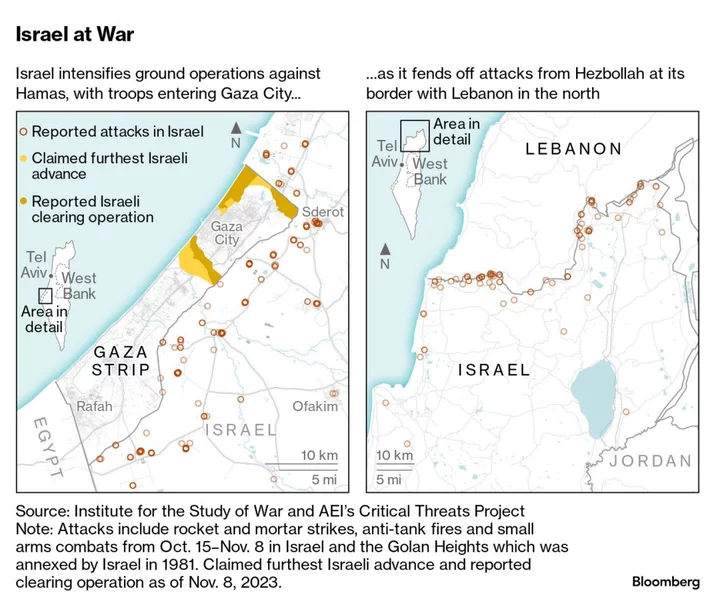 Israel Latest: 30,000 More People Left Northern Gaza for South