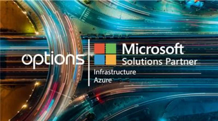 Options Announces Achievement of Microsoft Infrastructure Solutions Partner Status