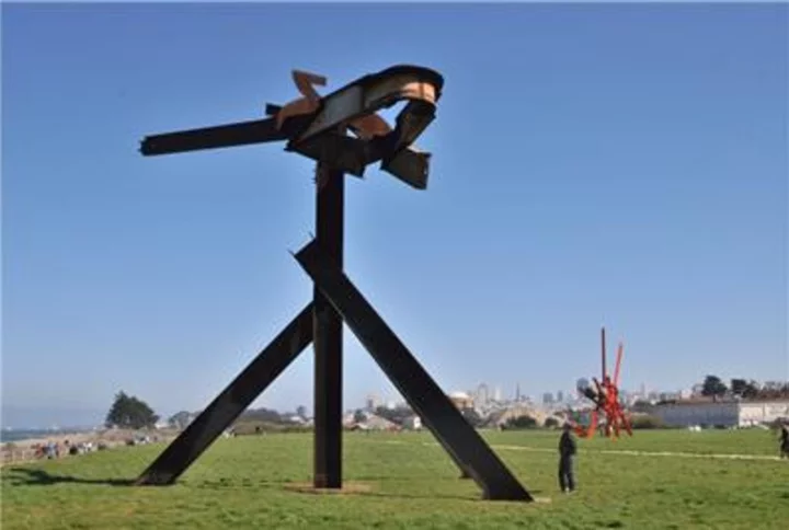 Monumental di Suvero Sculpture To Be Installed at Petaluma River Park - on Oct. 2nd and 3rd